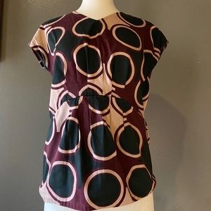 MARNi Cotton Print Top 36
